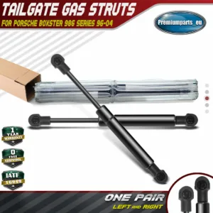 2x Rear Engine Boot Lid Gas Struts for Porsche Boxster 986 1996-2004 Convertible