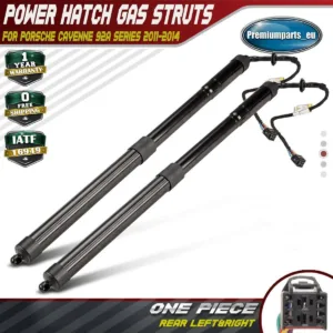 2x Auto Tailgate Gas Struts L / R for Porsche Cayenne 92A 11-14 Spindle Drive