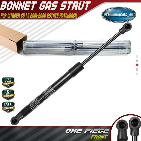 1x Front Bonnet Gas Strut for Citroen C5 DE DC RE RC 2001-2008 Estate Hatchback