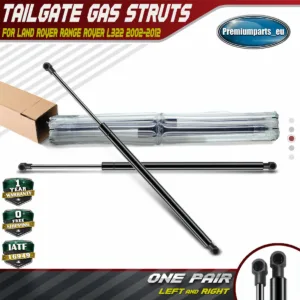 REAR BOOT TAILGATE GAS STRUTS FOR LAND ROVER RANGE ROVER L322 BHE760020 580N