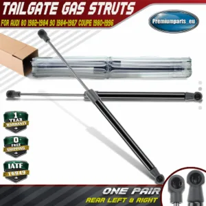 2x Brand New Gas Struts Rear Tailgate Boot for Audi 80 90 Coupe 855827552B 356mm