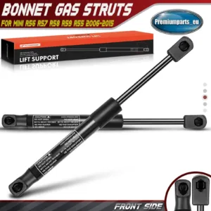 2x Front Bonnet Gas Spring Struts for Mini R56 R57 R58 R59 R55 06-15 51237148864