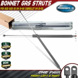 2x Gas Struts Front Bonnet Hood for Audi Audi 80 B4 91-96 Cabriolet B4 91-00