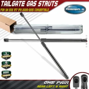 2x Gas Struts Rear Boot Tailgate for VW Eos 1F7 1F8 06-15 Convertible 1Q0827550B