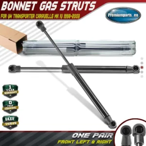 2x Gas Struts Front Bonnet for VW Transporter Caravelle MK IV 98-03 285 MM 300 N