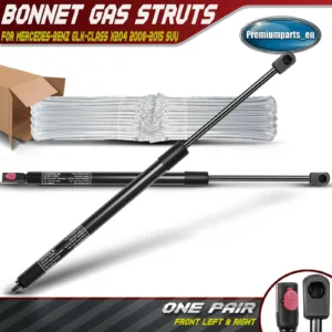 2x Front Bonnet Hood Gas Struts for Mercedes-Benz GLK-Class X204 2008-2015 SUV