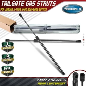 2x Tailgate Boot Gas Struts for Jaguar X-Type 2001-2009 Estate 4X43N406A10AC