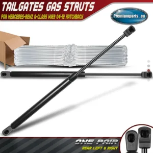 2x Rear Tailgate Gas Struts Lift Supports for Mercedes-Benz A-Class W169 04-12