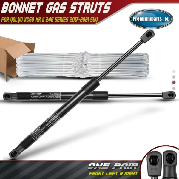 2x Brand New Front Bonnet Gas Struts for Volvo XC60 II 246 2 2017-2021 31424539