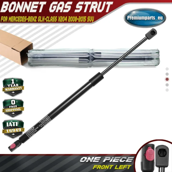 1x Front Left Bonnet Hood Gas Strut for Mercedes-Benz GLK-Class X204 2008-2015
