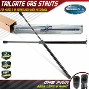 2x Gas Struts Rear Boot Tailgate for Mazda 3 BK 2003-2009 BP4K62620D BP4K63620C