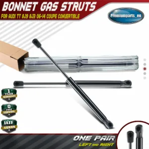 2x Bonnet Gas Struts for Audi TT 8J3 8J9  Coupe Convertible 2006-2014 8J0823359C