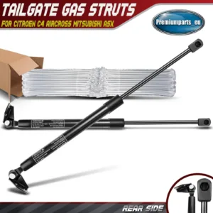 2x Tailgate Boot Gas Springs for Citroen C4 Aircross Mitsubishi ASX Peugeot 4008