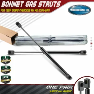 2x Bonnet Hood Gas Struts for Jeep Grand Cherokee MK3 WH WK 2005-2010 55394472AA