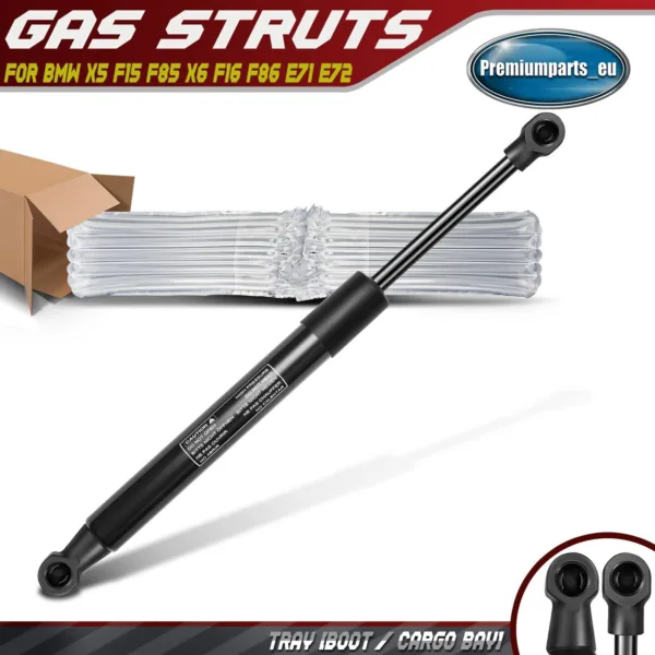 1x Gas Spring Strut Tray Boot Cargo Bay for BMW X5 F15 F85 X6 F16 F86 E71 E72