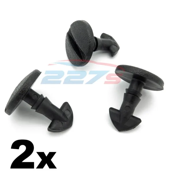 Land Rover Freelander Mark 2 Bumper Tow Eye Cover Clips (Pack of 2) DYR500010