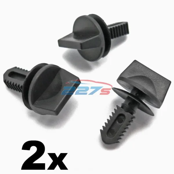 2x BMW Glove Box Turn Twist Clips / Pollen Filter Access Panel Clips 51711916197