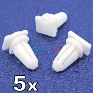 5x Plastic Sill Cover Trim Clips for BMW E21, E23, E30, E36 - 51471840961