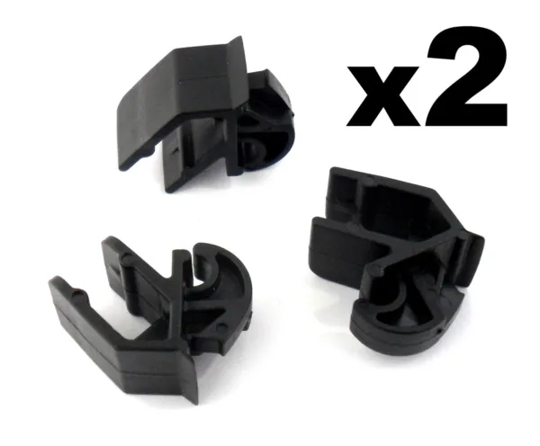 2x Ford Bonnet Stay Strut Rod Clips- Classic Ford models, Escort, Sierra, Capri