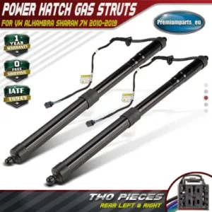 2x Auto Tailgate Gas Struts Left & Right for VW Alhambra Sharan 7N Spindle Drive