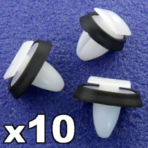 10x Citroen Relay Exterior Side Moulding Rub Bumpstrip / Lower Door Trim Clips
