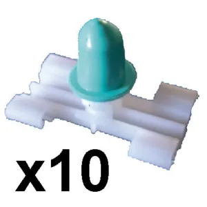 10x BMW E46 Trim Clips for Door Bump Strip / Body Trims- 51138231130