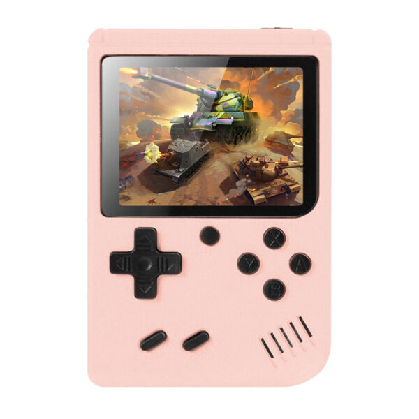 400 in 1 Classic Games Handheld Retro Video FC Game Console Player For Kids Adults Pink