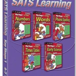 Action SATS - Key Stage 1 Compilation FIVE Pack - Ages 4-7 - Game AUVG The Pre-Owned