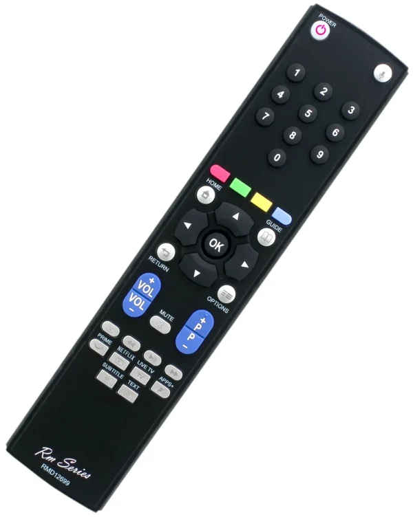 RM-Series Remote Control for JVC LT-65CF810 Smart 4K Ultra HD HDR LED Fire TV