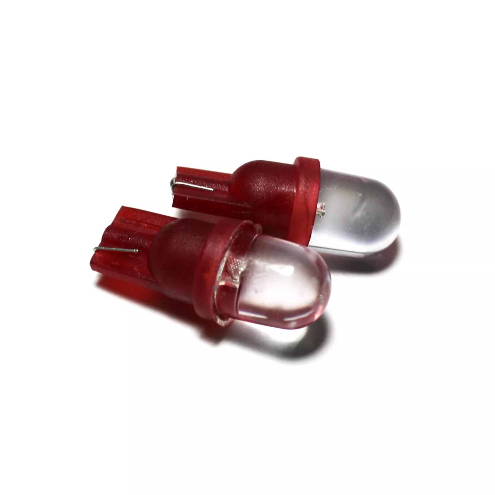 Toyota Carina MK2 Red LED 'Trade' Wide Angle Side Light Beam Bulbs Pair Upgrade