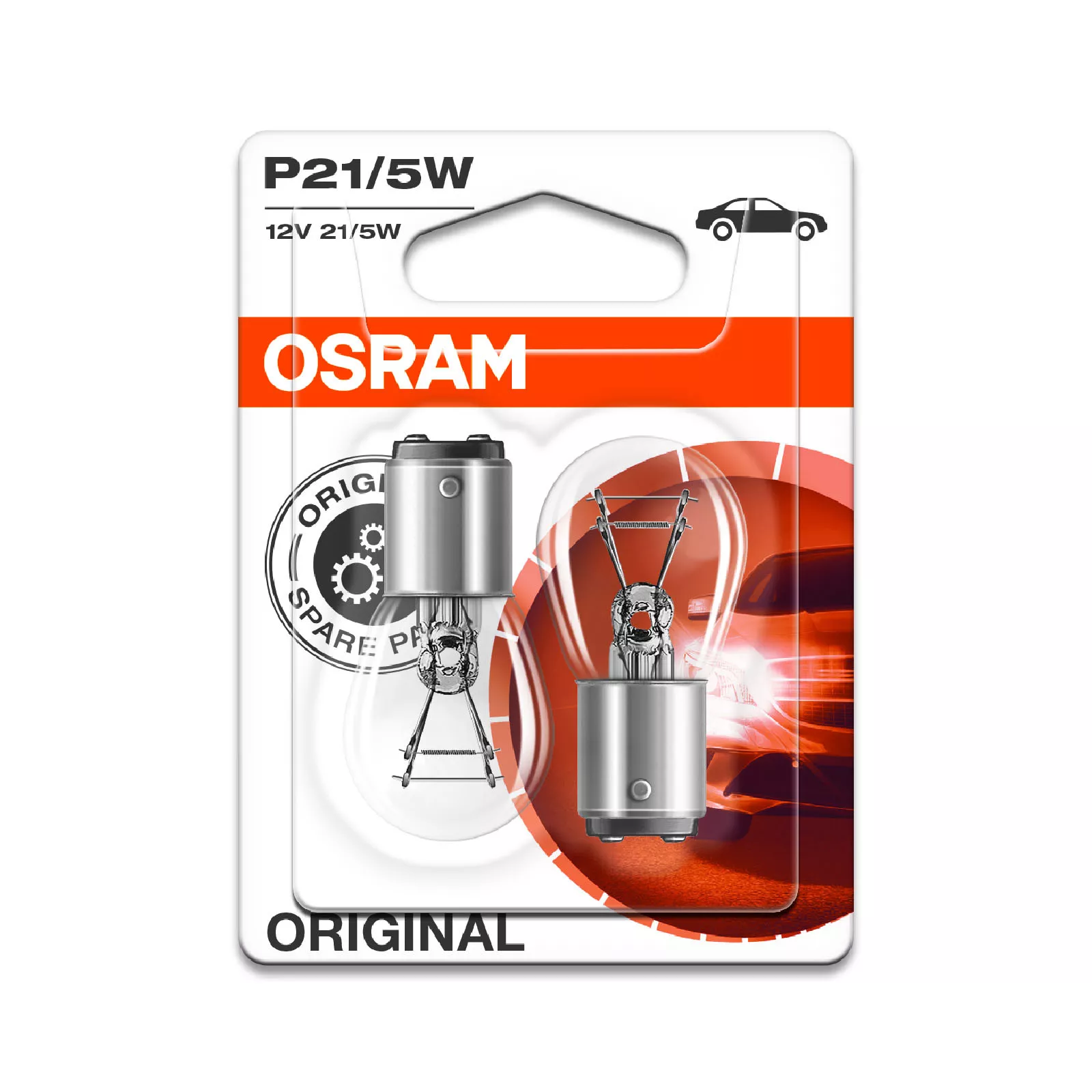2x Mazda B-Series Genuine Osram Original Tail Light Bulbs