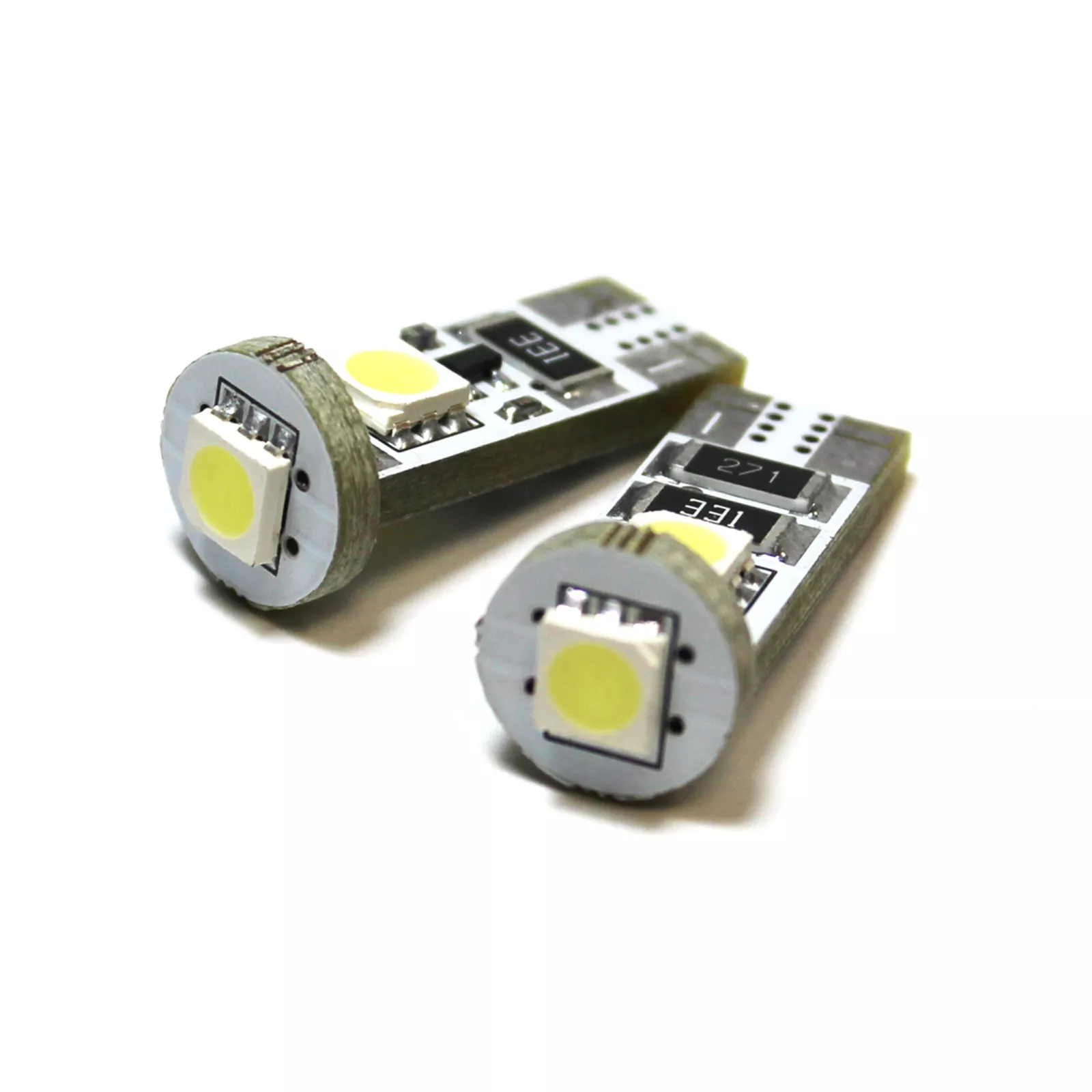 2x Mazda RX7 MK3 Bright Xenon White 3SMD LED Canbus Number Plate Light Bulbs