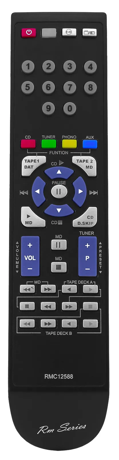 RM-Series  Replacement Remote Control For Sony TA-FE370 TA-FE370S