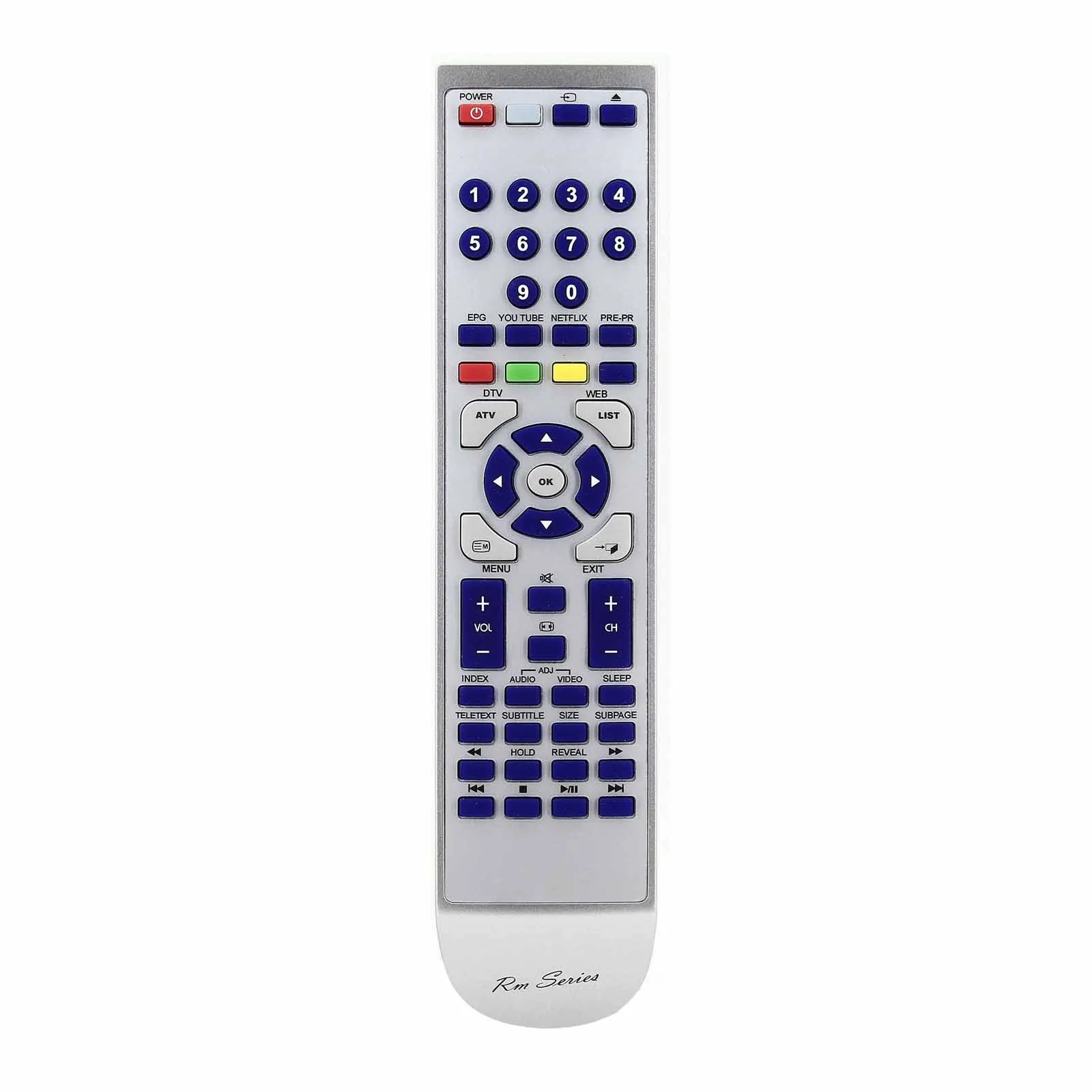 RM-Series Replacement Remote Control Compatible For Panasonic NV-SJ220B-S