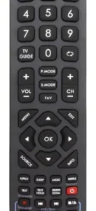 Original Blaupunkt UNF/RMC/0003 TV Remote Control for 32-148 32-1480 40-133Z