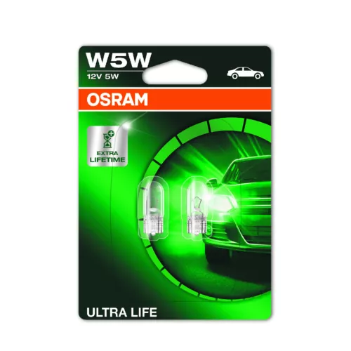 2x Mercedes B-Class W245 Genuine Osram Ultra Life Side Light Parking Lamp Bulbs