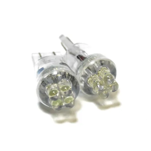 2x Mercedes C-Class S204 Bright Xenon White LED Number Plate Upgrade Light Bulbs