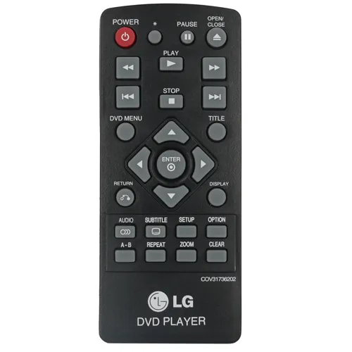 100% Genuine Remote Control For LG DP132 DVD Player