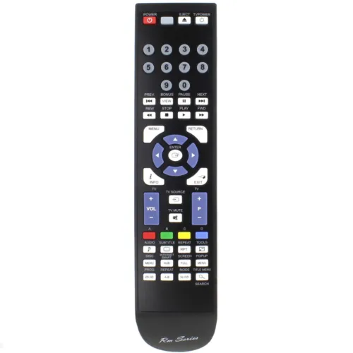 RM-Series Replacement Remote Control fits Samsung BD-P1500 BD-P1580 Blu Ray Dvd