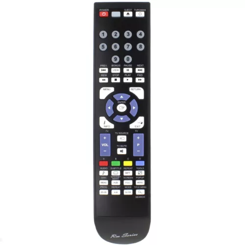 RM-Series Remote Control for SAMSUNG BD-H6500 3D Smart Bluray Player w W-iFi