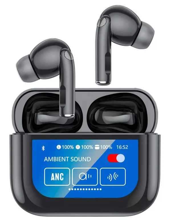 TWS Wireless Bluetooth Earphones Air In-Ear Pods Buds for iphone Samsung Android Black