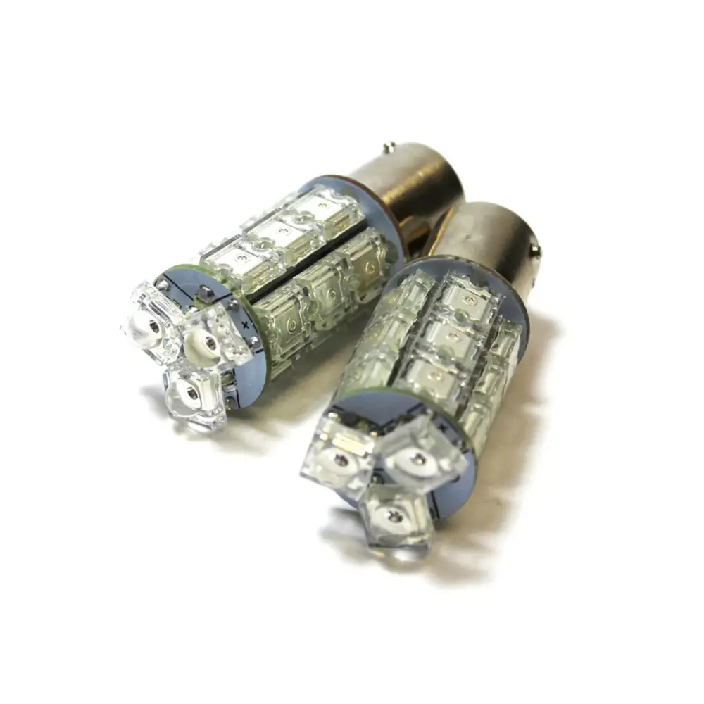 2x Mercedes C-Class S202 18-LED Rear Indicator Repeater Turn Signal Light Bulbs