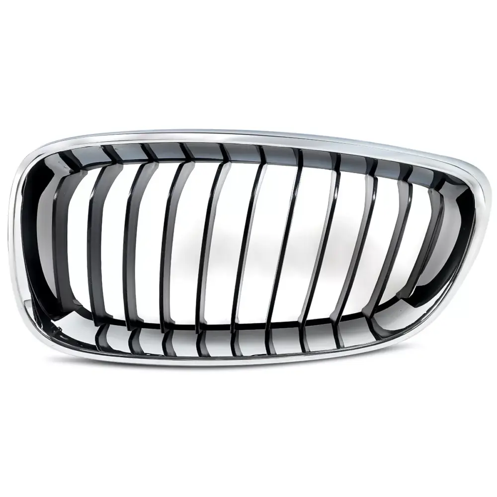 11 Bars Black+Chrome Left Kidney Grill Grille For BMW 3 Series GT F34 2013-2019 - Image 3