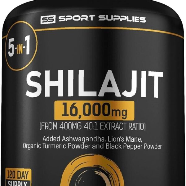 100% Pure Himalayan Shilajit (16000mg) Extremely Potent, Performance,good Result