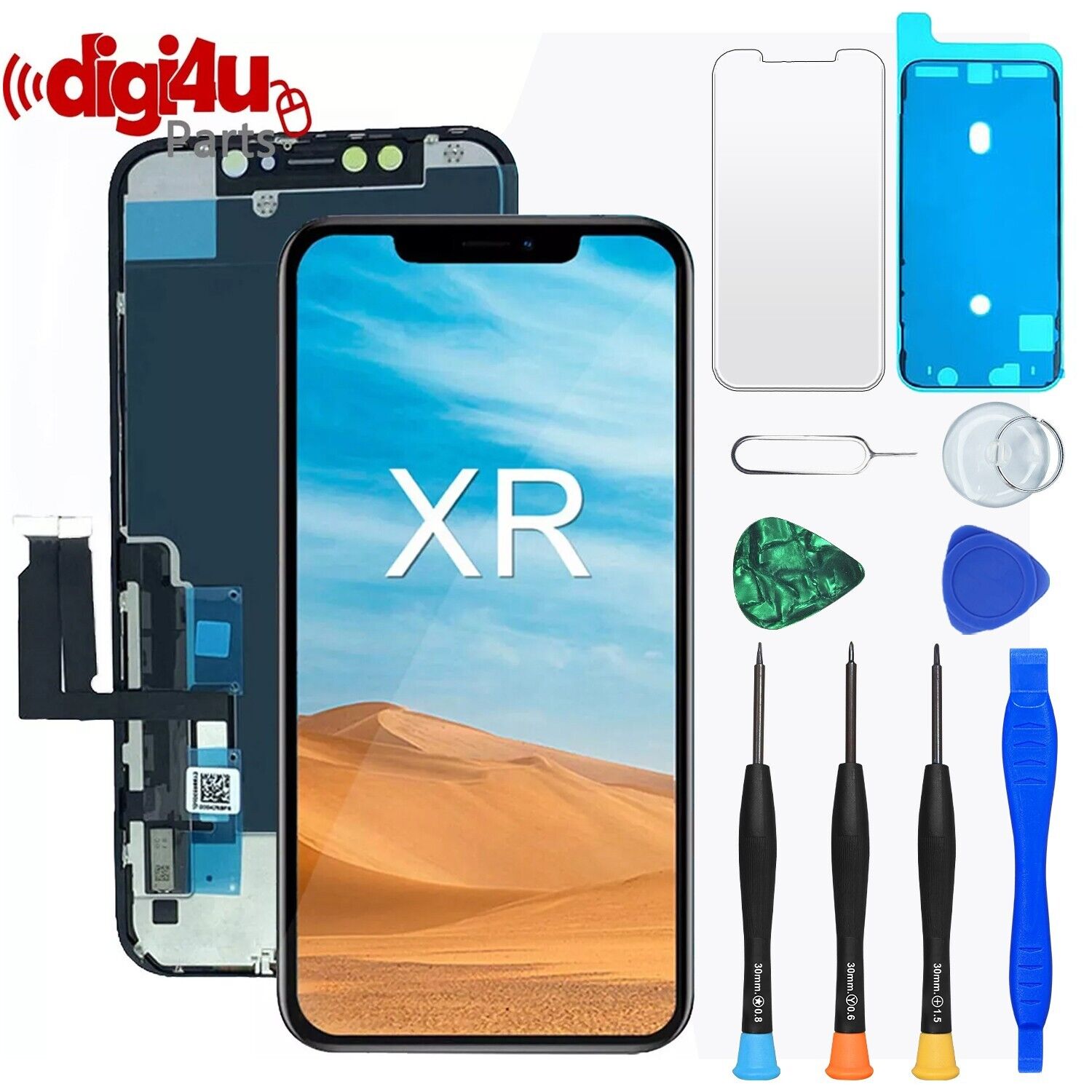 LCD For iPhone XR FHD Display Digitizer Screen Replacement Repair Kit