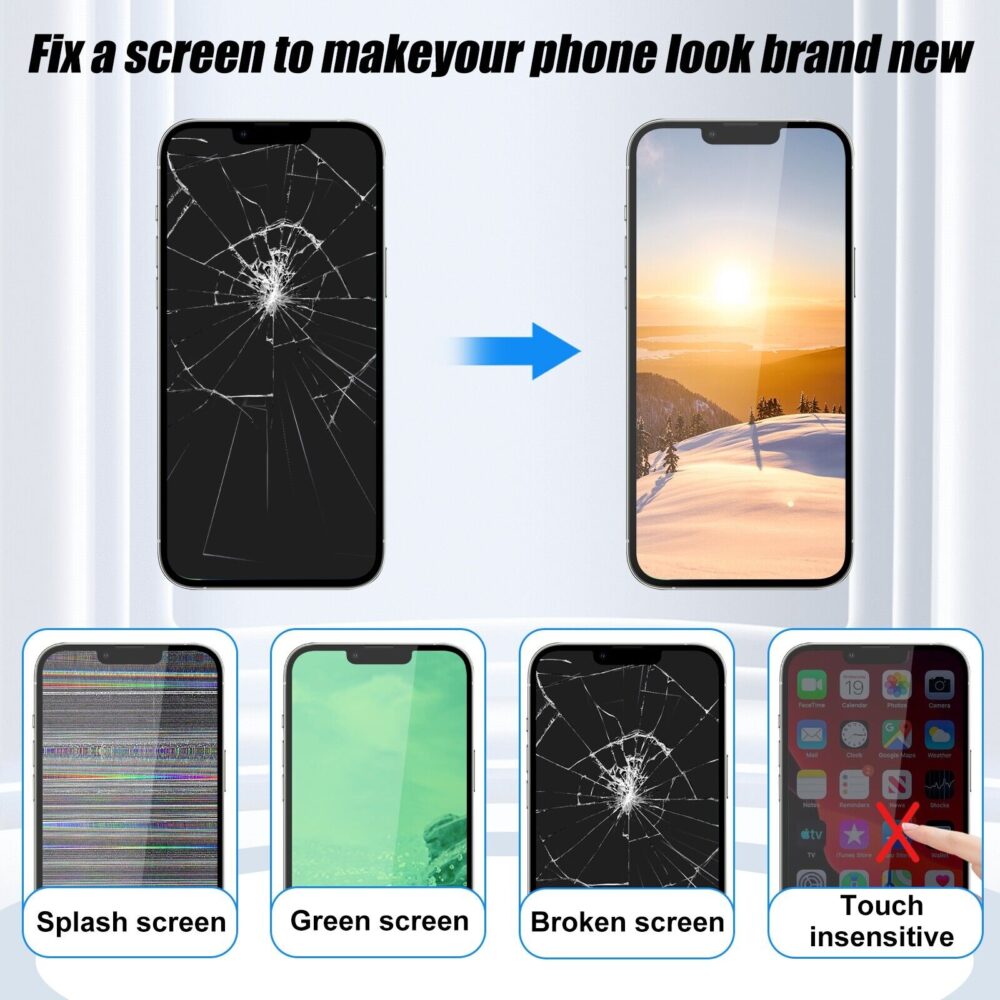 LCD For iPhone XR FHD Display Digitizer Screen Replacement Repair Kit - Image 3
