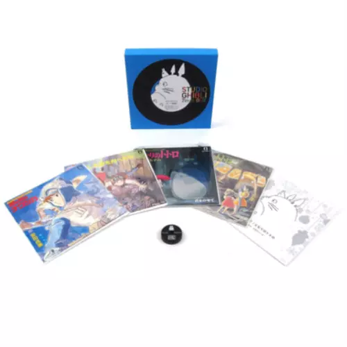 ????,????,????? Studio Ghibli 7 Inch Box (Vinyl) 7" Single Box Set New