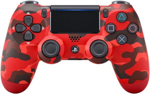 Official Sony Playstation PS4 DualShock 4 V2 Wireless Controller Kontroller- Camouflage Red