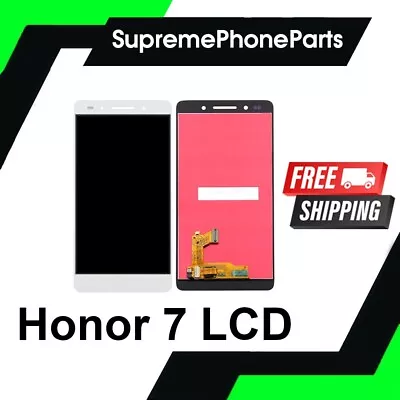 For Huawei Honor 7 LCD Display Touch Screen Digitizer Assembly White -