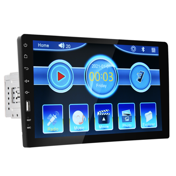 9" Single 1Din Car Stereo Radio for Apple/Android Car Play Touch Screen - Image 18
